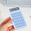 Mini Solar 4-Function Calculator – Cute School & Office Supply, Compatible with Teens, Stocking Stuffer 4
