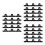 150Pcs Durable Plastic Pipe Clips for Ceiling Mount and Wall Support 9