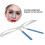 Reusable Eyebrow Template With Precise Scale Design, Three Point Positioning Ruler For Symmetrical Brows, Permanent Eyebrow Shaping Tool For Makeup 8