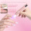 Kit di adesivi per unghie fluorescenti con luce UV 8