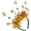 Women's Golden Tinsel Headbands Firework Design 3