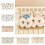 COMEET Baby Storage Bag with 2 Pockets for Diapers and 2
