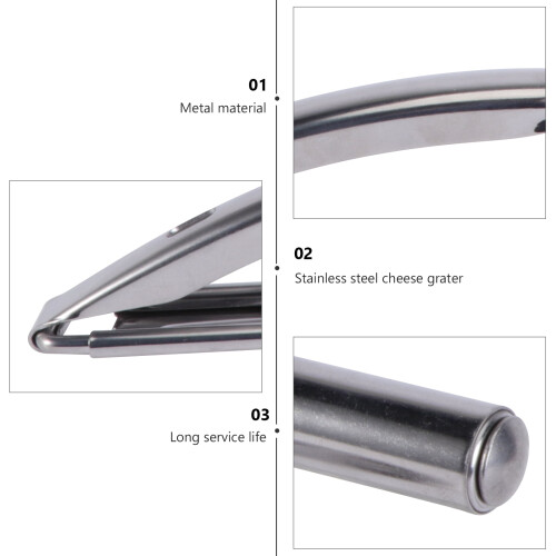 Stainless Steel Rotary Cheese Grater Set 2