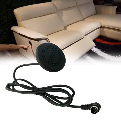Electric Recliner Hand Switch 2-Button 5-Pin Round 1