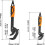 Universal Adjustable Wrench Pipe Wrench With Self Locking Function Double Thread Bottom Pry Bar Design Anti Slip Adjustable Universal Wrench 2
