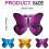 Butterfly Wing Costume Adjustable Lightweight Pet Cosplay 3