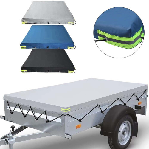 Oxford 420D Waterproof Tractor Cover with Reflective Strips 1
