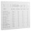 CM to Inches Conversion Chart Rectangular Magnetic Kitchen 6