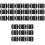 90Pièces Boucles Plastique Réglables Ceinture Sac À 3