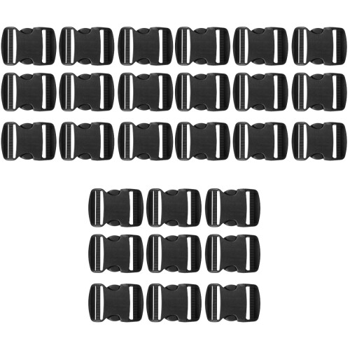 90Pièces Boucles Plastique Réglables Ceinture Sac À 2