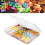 3 PCS Snack Boxes for Kids,Snack Box with 18 Removable Grids Compartments. 4