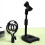 Adjustable Desk Mic Stand with Shock Mount and Clip Base 4