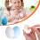 Durable and Reusable Eggs, Solid Plastic Eggs for Easter Craft Projects, 68White Eggs6x4cm with8Mini Markers for Customizable Holiday Fun 7