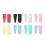 6Pcs Durable Silicone Case Stylus Pen Nib Covers Yellow Protective 10