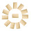 24Pcs Kraft Envelopes Khaki for Storage Postcard DIY 2