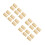 24Pcs Kraft Envelopes Khaki for Storage Postcard DIY 4