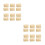 24Pcs Kraft Envelopes Khaki for Storage Postcard DIY 6