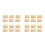 24Pcs Kraft Envelopes Khaki for Storage Postcard DIY 7