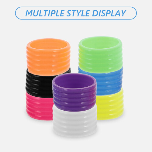 Tennis racket grip bands silicone non-slip 8 pcs 2