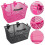Children'S Bicycle Basket Front Basket Handheld Handlebar Basket with Handle Black 5