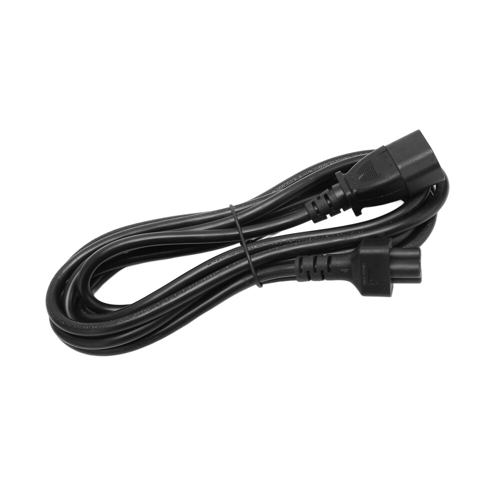 Iec320 C14 To C5 Power Cable 9.8Ft Waterproof Pvc 2500W 8151389477524