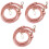 3Pièces Accessoire Sac PU Rose Bandoulière Ajustable Robuste 3