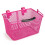 Children'S Bicycle Basket Front Basket Handheld Handlebar Basket with Handle Black 8