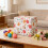 Påskpappersrulle kaninägg blomtryck 27,6x 6