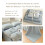 Bedding Set Minimalist Striped 4-Piece Blue 2