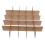 ibasenice 8Pcs Large Moving Boxes Light Brown Cardboard For Packing Transit Organization 6