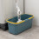 Mop Bucket Rectangular Design Thickened PP Material Easy to Move Handle Storage Bucket 3