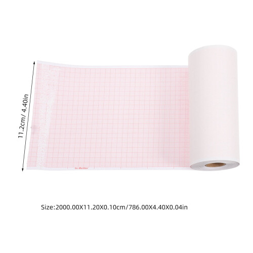 1 Roll Multi-Function Printer Paper For Printing Convenient Electrocardiogram Paper Rolls For Accurate Results Compactible For -800 1