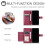 Wallet Case with Card Holder & Magnet for compatible with Samsung Galaxy Note9/Note8 – Leather 4