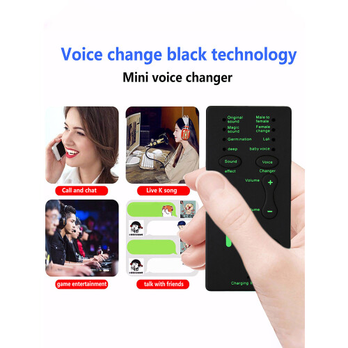 Ζωντανή Μετάδοση Φωνητικής Αλλαγής με Audio Card4Effects για Gaming, Βιντεοκλήσεις, Καραόκε, 1