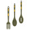 Silicone Spoon and Fork Set Lightweight Ergonomic Design Ideal for Eating Fruit and Snacks 1 Set 4
