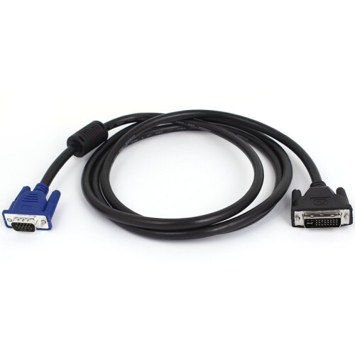 DVI-I to VGA Cable 6ft M/M 24+5 Pin