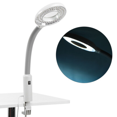 Μεγεθυντικός φακός 5X με φως LED, φυσικό φωτισμό ημέρας, διακόπτη αφής, ρυθμιζόμενη 2