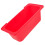 2Pcs Red Silicone Drip Pan Liner Reusable Grease Cup Camping Accessory 2