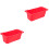 2Pcs Red Silicone Drip Pan Liner Reusable Grease Cup Camping Accessory 4