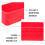2Pcs Red Silicone Drip Pan Liner Reusable Grease Cup Camping Accessory 11