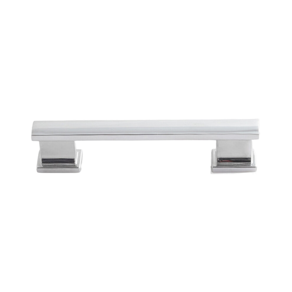 (Bright Chrome, 1Pc) Zinc Alloy Kitchen Cabinet Handles & Drawer Pulls 6253032066399
