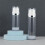 5 Count 100ml Airless Refillable Pump Bottles Empty 7