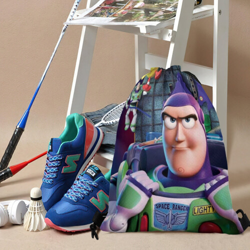 Αδιάβροχο σακίδιο με κορδόνι Buzz Lightyear & Toy Story: Ιδανικό για γυμναστική, πεζοπορία, 2