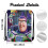 Αδιάβροχο σακίδιο με κορδόνι Buzz Lightyear & Toy Story: Ιδανικό για γυμναστική, πεζοπορία, 8