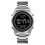 Men's Digital Watch Waterproof Luminous Silver 2