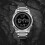 Men's Digital Watch Waterproof Luminous Silver 4