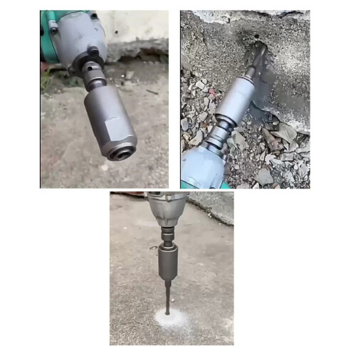 Adaptador de chave de impacto para martelo elétrico SDS-Plus/Quadrado 1