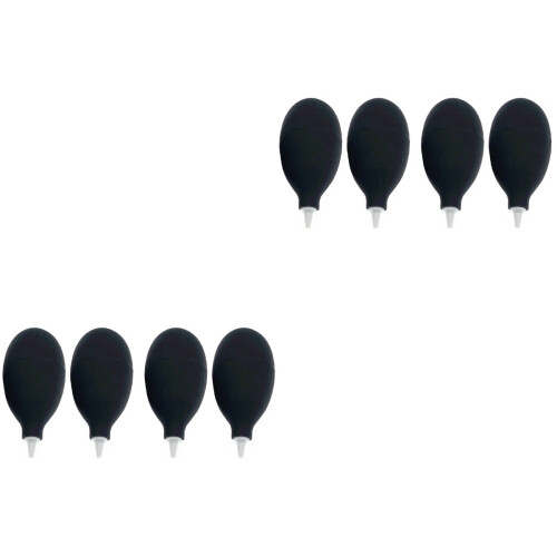 8Pcs Black Silicone Blower Squeeze Cleaner for Dust Removal 2