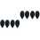 8Pcs Black Silicone Blower Squeeze Cleaner for Dust Removal 4