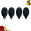 8Pcs Black Silicone Blower Squeeze Cleaner for Dust Removal 9